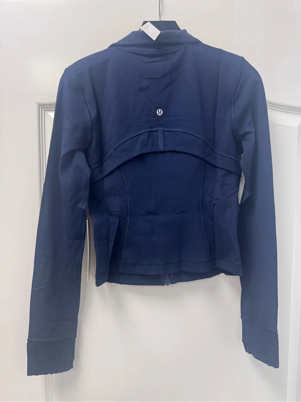 lululemon athletica Navy Full‑Zip Cowl Neck Jacket